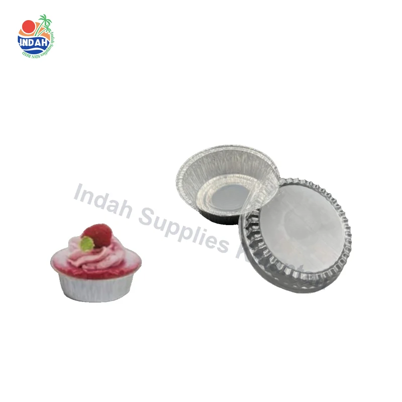 Aluminium Foil Tray with Clear Lid 3379-P Bulat 10pcs MyChef