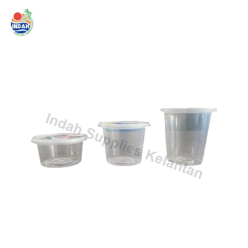 Bekas Dadih Bulat PP 4oz 6oz 8oz (100pcs) ABBA LAVA