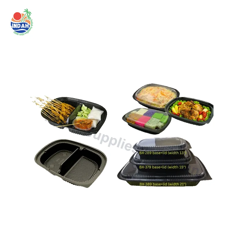 Bekas Katering BX289 BX379 BX389 Tray Buffet Besar (1 Set)