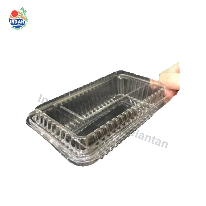 Bekas Kuih Plastik Disposable GO-H2 OPS-H2 Tray 100pcs