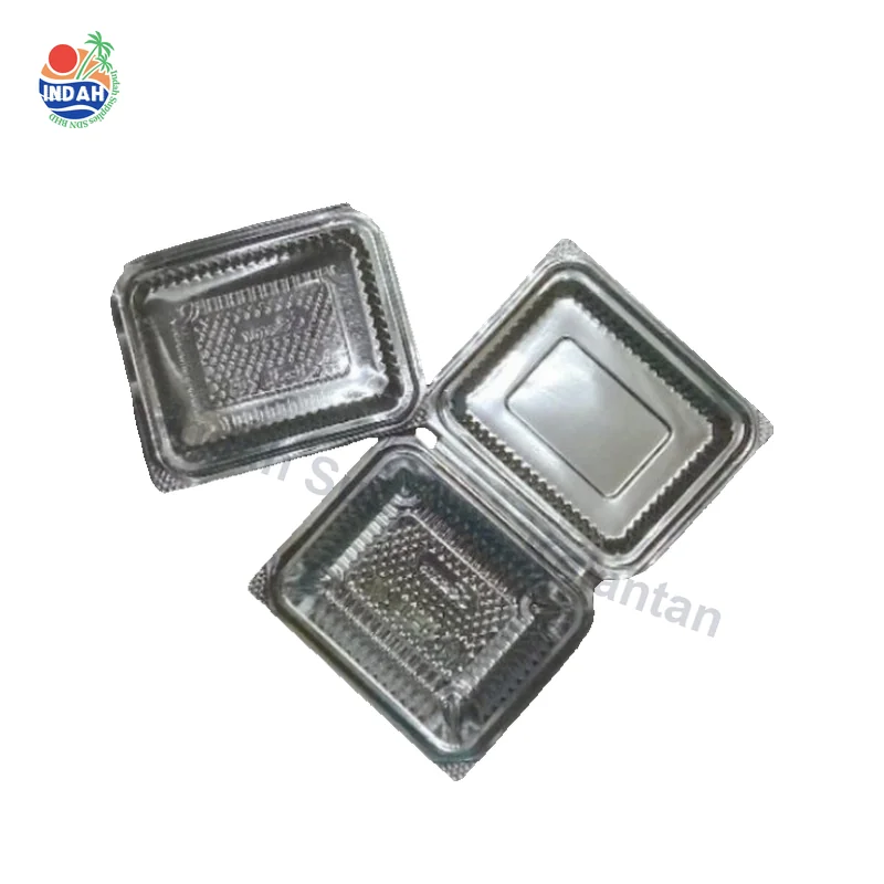 Bekas Makanan Plastik Clear OPS-H3L GO-3L Tray Dengan Kunci 50pcs — Indah Plastic Trading Kelantan