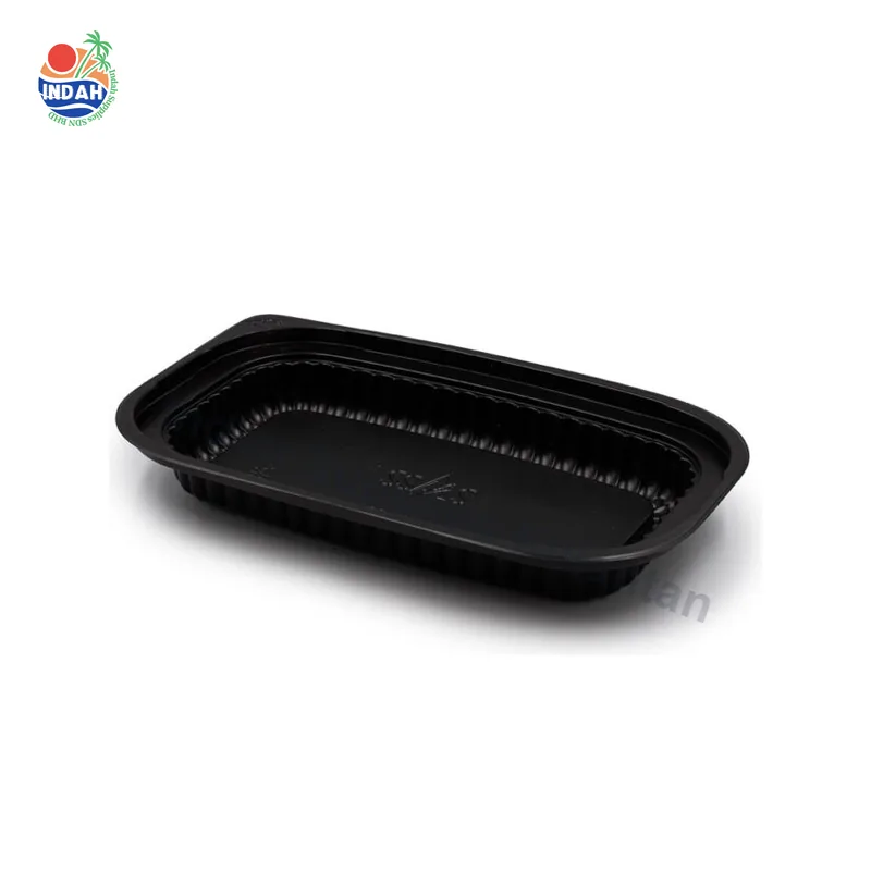 Bekas Makanan BENXON SS-1910M (hitam, penutup) — Indah Plastic Trading Kelantan