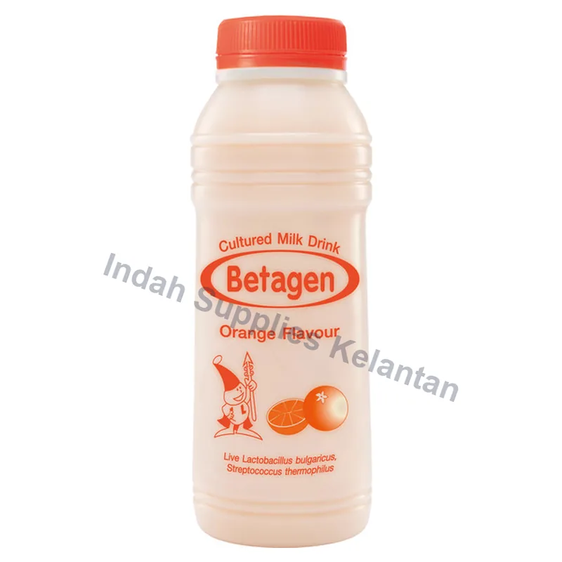 Betagen Susu Kultur Oren 300ml — Indah Plastic Trading Kelantan