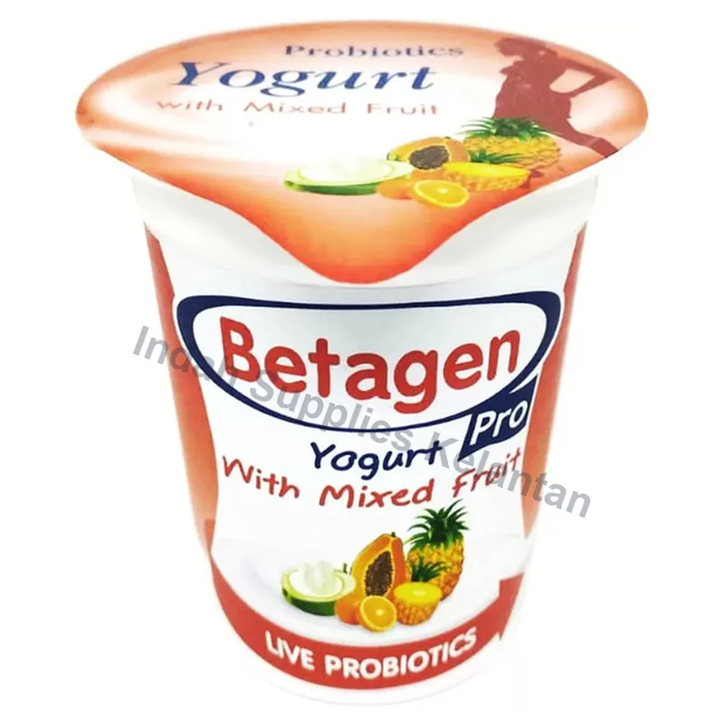 Betagen Yogurt Buah Campur 130g — Indah Plastic Trading Kelantan