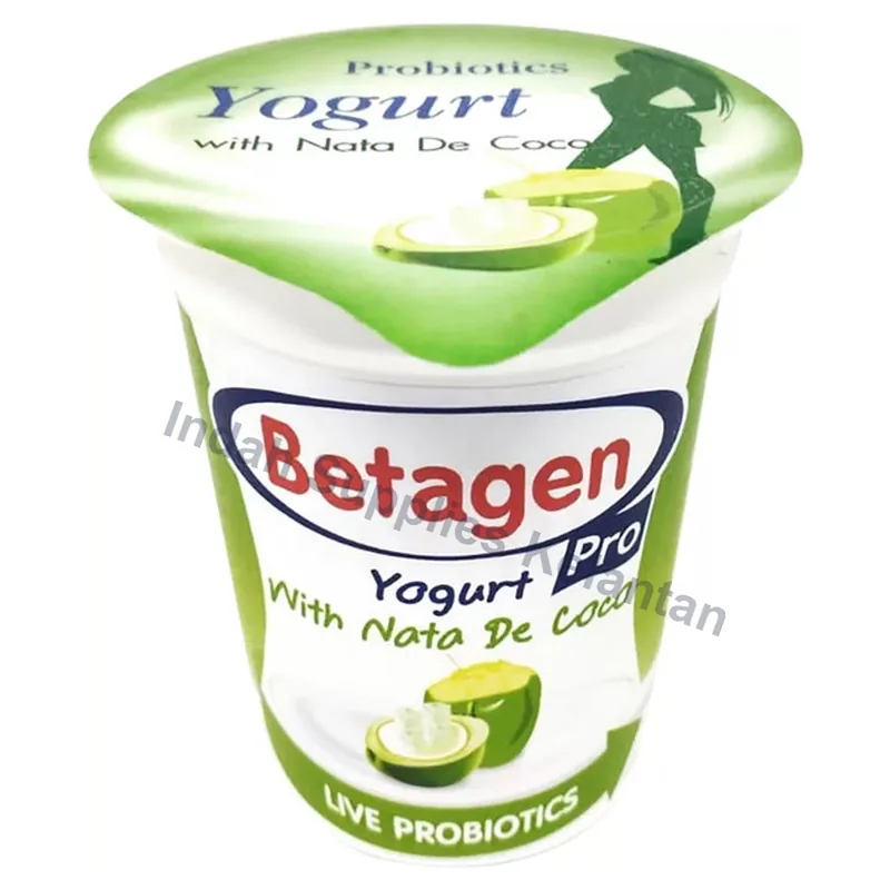 Betagen Yogurt Nata De Coco 130g — Indah Plastic Trading Kelantan