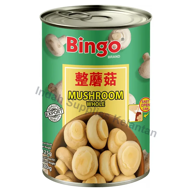 Bingo Cendawan Butang 425g — Indah Plastic Trading Kelantan