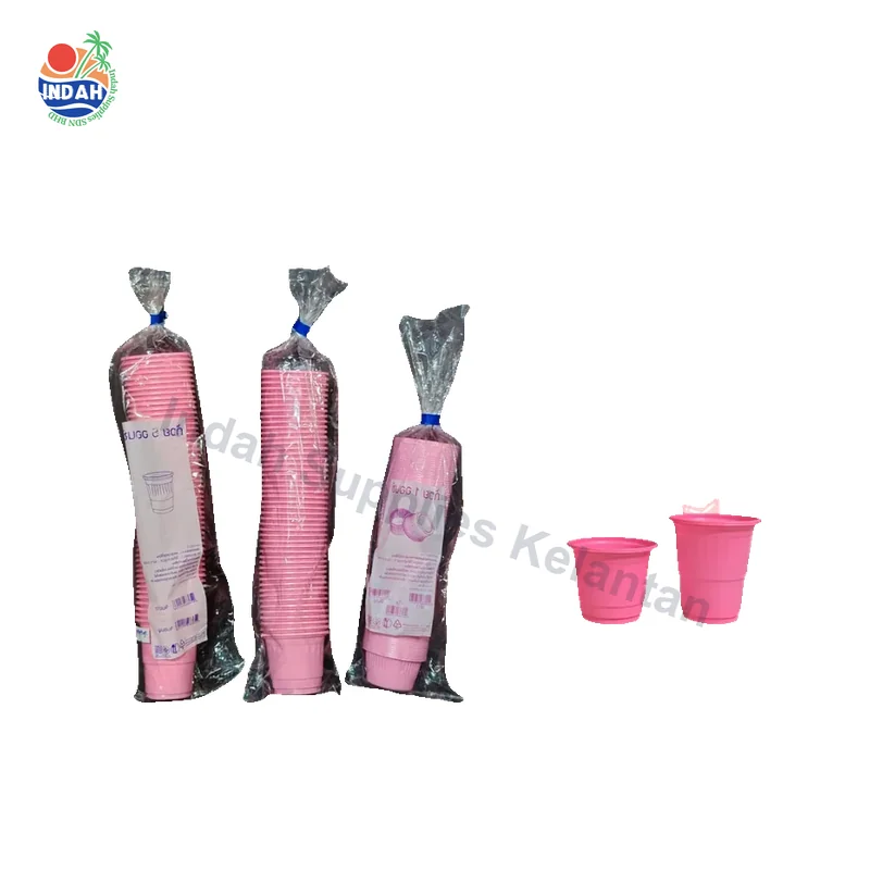 Cawan Jelly Pink 1oz/3oz/5oz (50-100pcs) Agar-agar