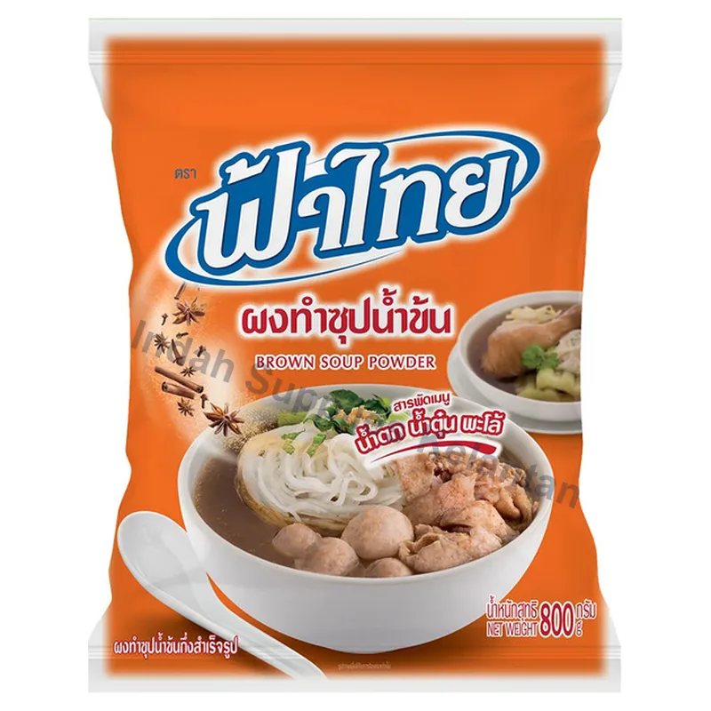 Fa Thai Serbuk Sup Perang 800g — Indah Plastic Trading Kelantan
