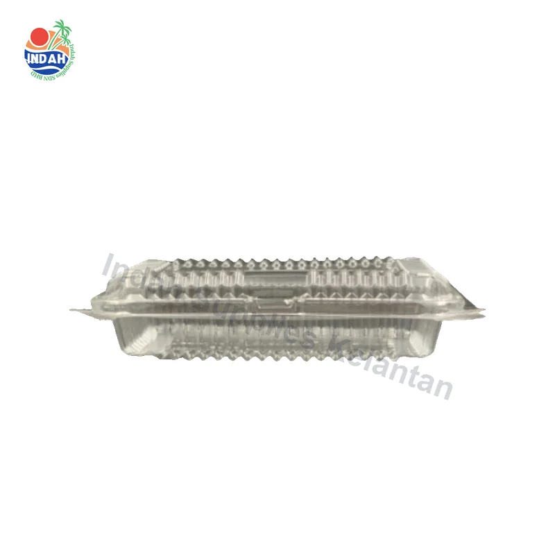 GO-L2H 50PCS Plastic Tray with Lock Bekas Makanan L2H