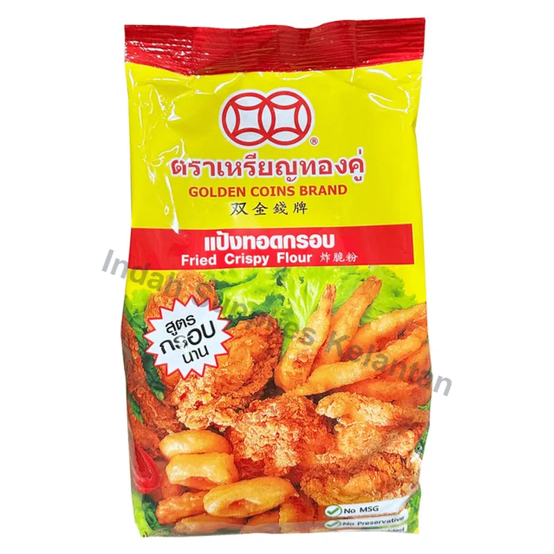 Gold Coin Tepung Goreng Rangup 500g — Indah Plastic Trading Kelantan