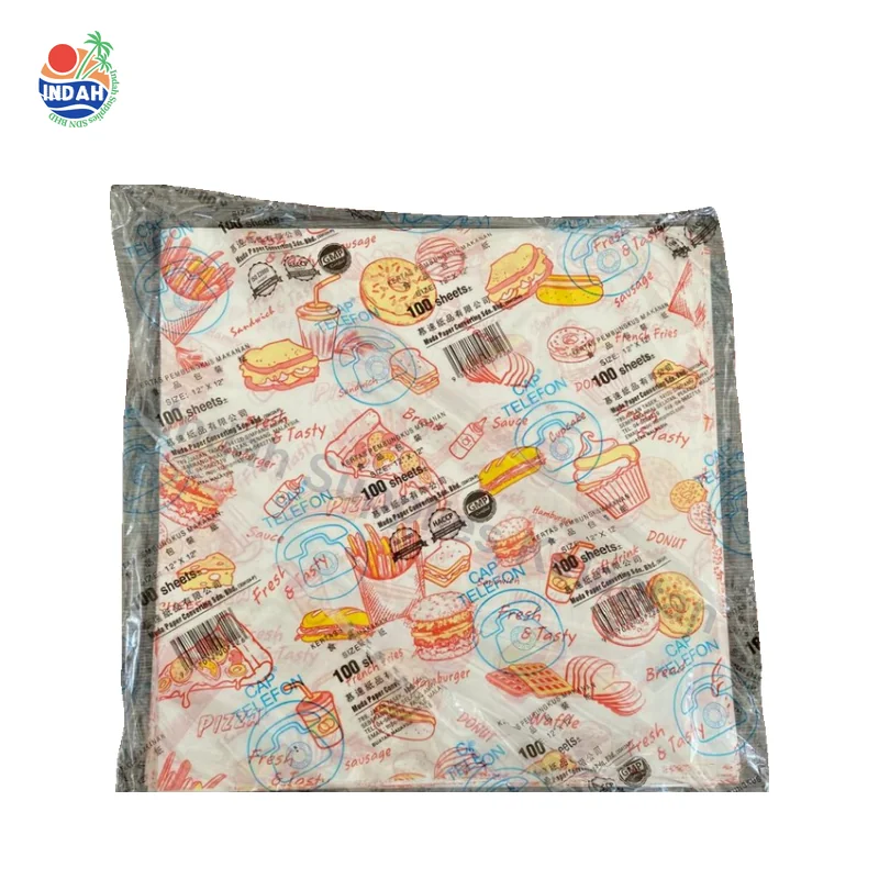 Kertas Bungkus Burger / Kertas Pembalut Burger