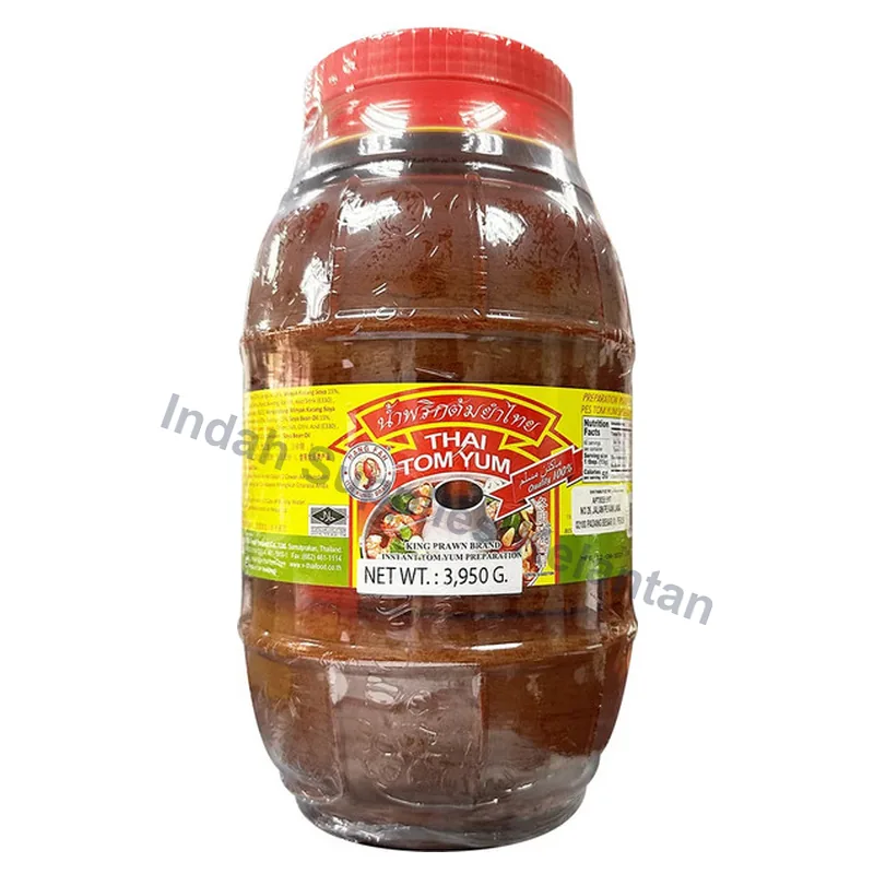 King Prawn Pes Tomyam Segera 4kg — Indah Plastic Trading Kelantan