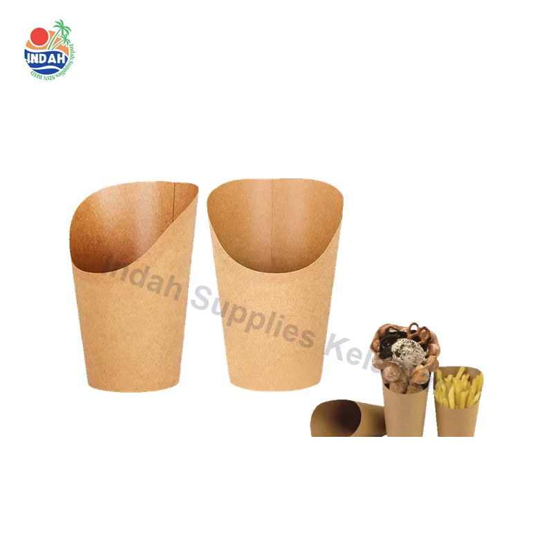 Kraft Paper Waffle Cup 50pcs