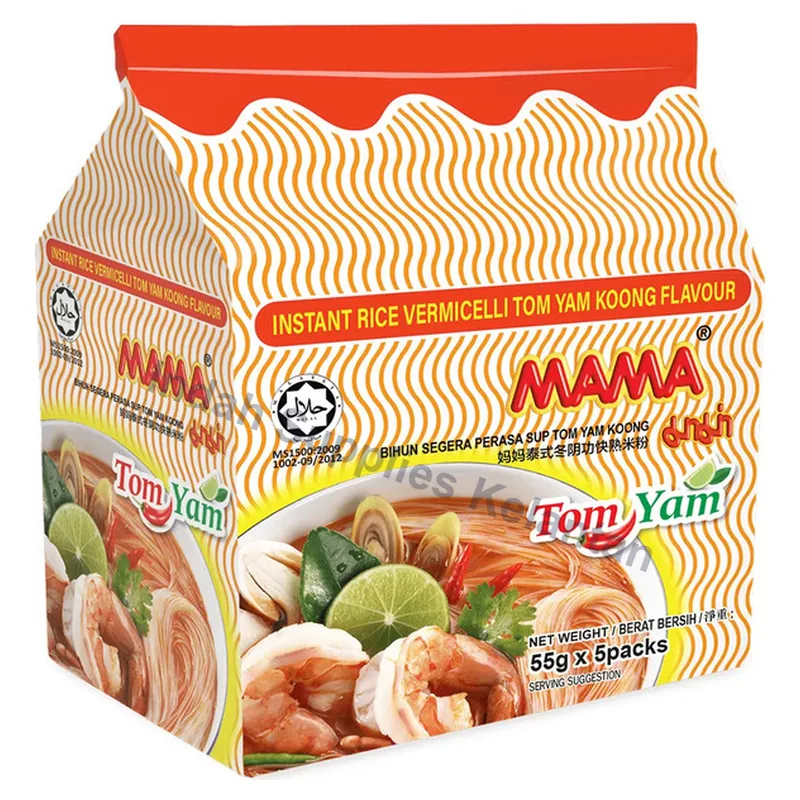 MAMA Bihun Segera Tomyam Koong 55g x 5's — Indah Plastic Trading Kelantan