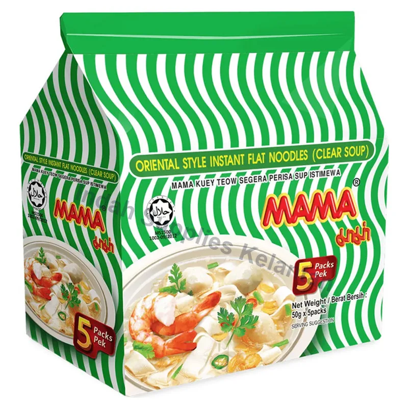 MAMA Kuey Teow Segera Sup Bening 50g x 5's — Indah Plastic Trading Kelantan