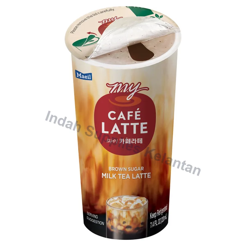 My Cafe Latte Teh Susu Gula Perang 220ml — Indah Plastic Trading Kelantan
