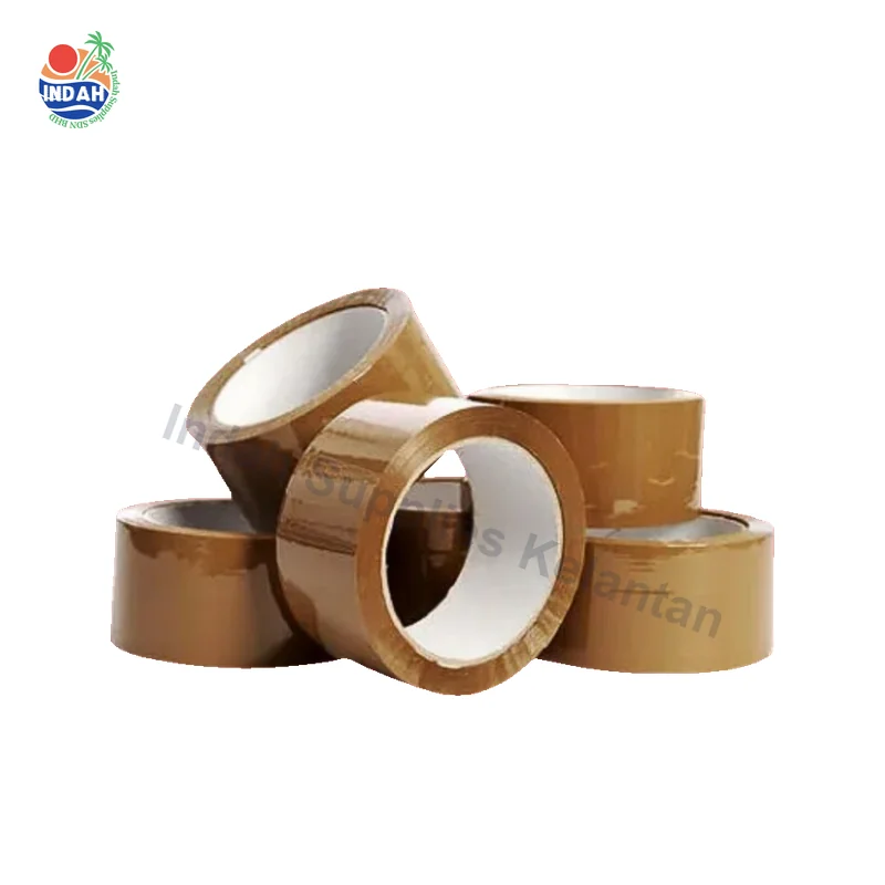OPP Brown Tape 48mm — Indah Plastic Trading Kelantan