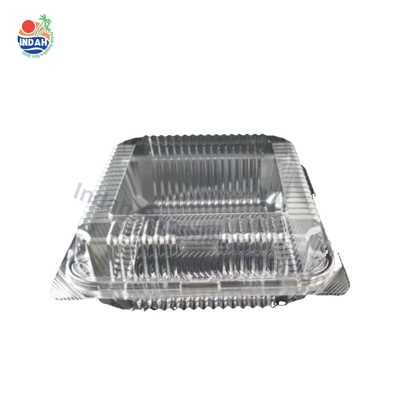 OPS-L400 GO-L400 Dulang Kek Segi Empat 6" dengan Kunci 50pcs