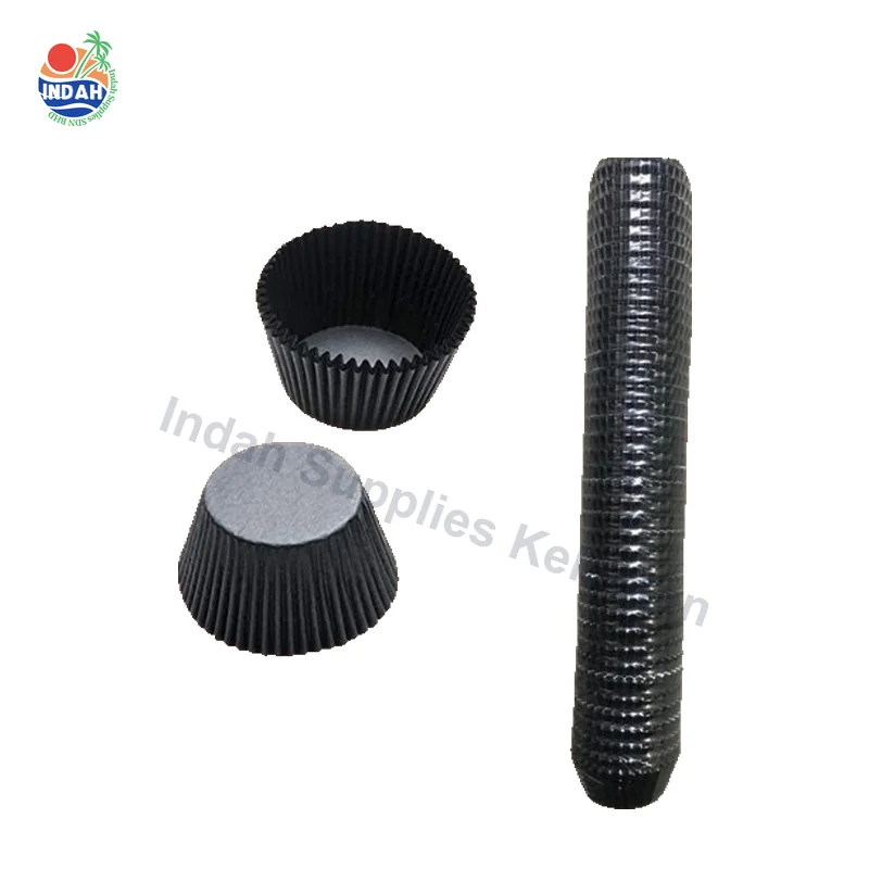 Paper Baking Case Black No2 1000pcs — Indah Plastic Trading Kelantan