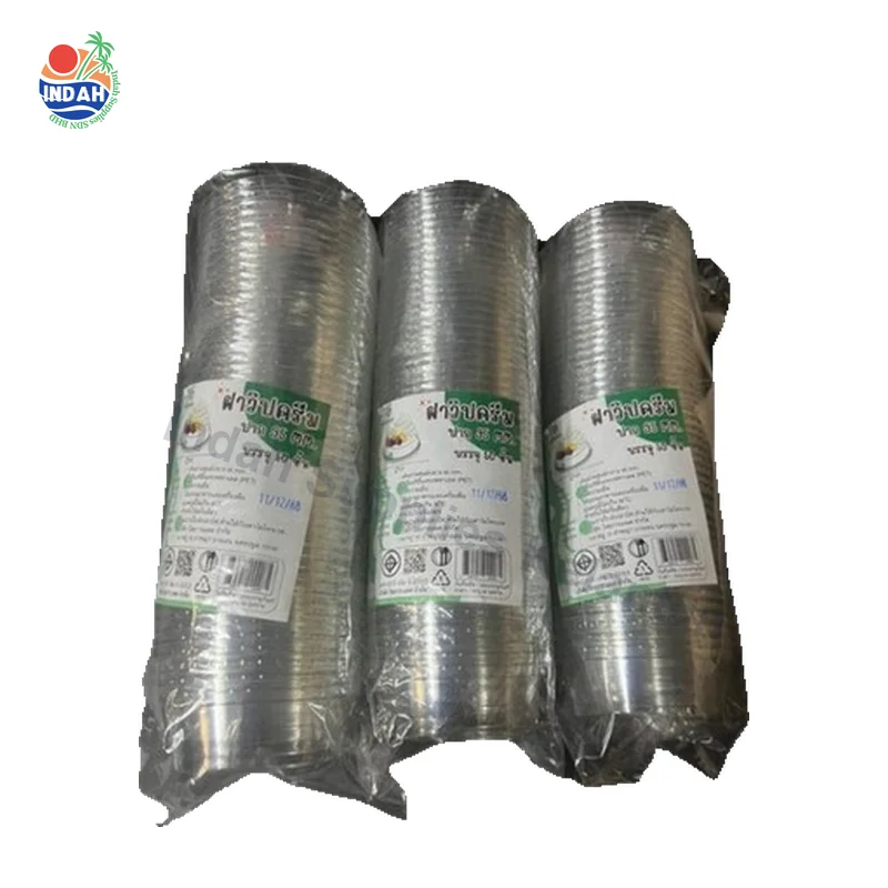 Penutup Plastik 95MM Half Dome Lid 50 pcs — Indah Plastic Trading Kelantan