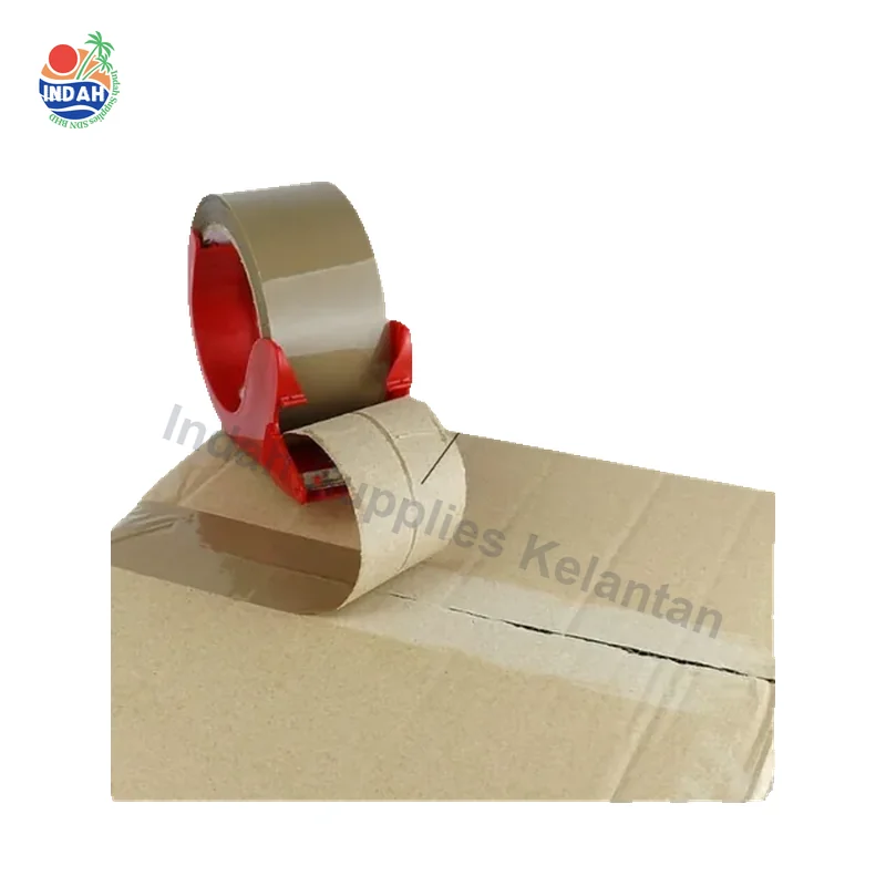 Pita Pelekat Kotak Coklat OPP 48mm Packing Tape