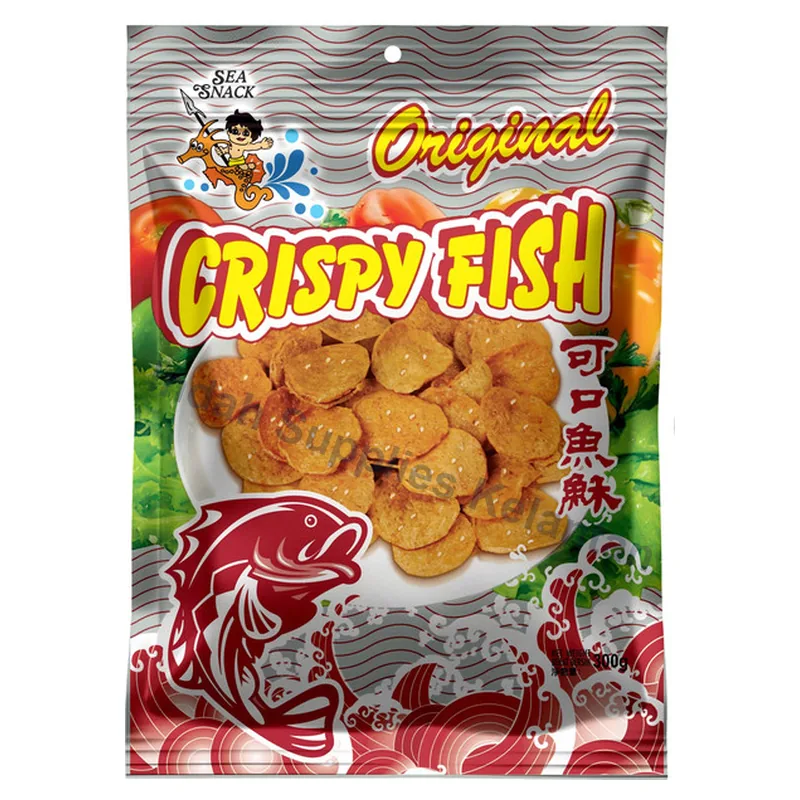 Sea Snack Keropok Ikan Rangup Asli 300g — Indah Plastic Trading Kelantan