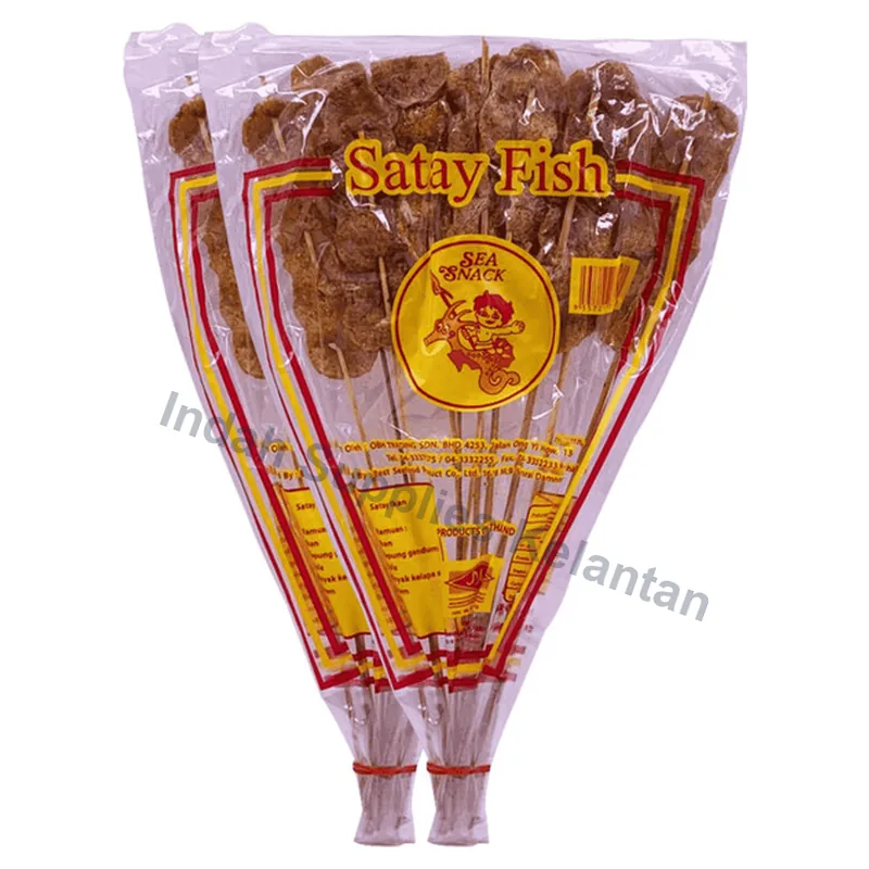Sea Snack Sate Stick 40g (10's) x 2 — Indah Plastic Trading Kelantan