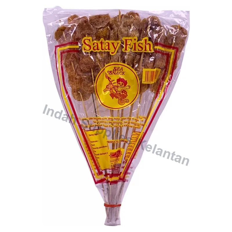 Sea Snack Sate Stick 50g (12's) — Indah Plastic Trading Kelantan