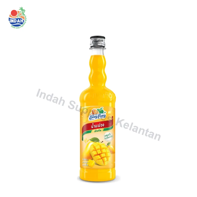 Sirap Ding Fong Mango 760ml — Indah Plastic Trading Kelantan