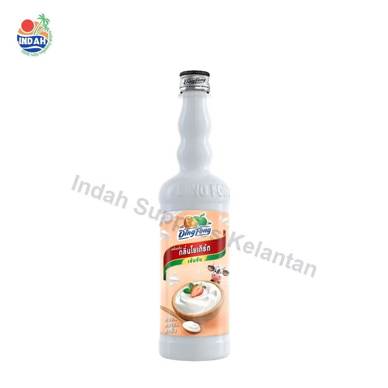 Sirap Ding Fong Yoghurt 750ml — Indah Plastic Trading Kelantan
