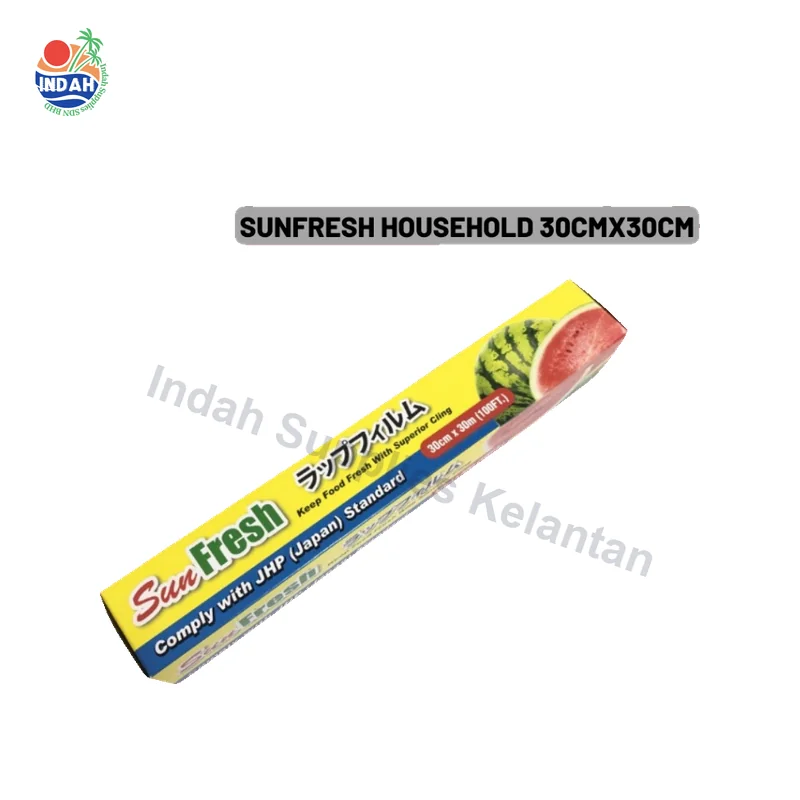Sunfresh Plastic Wrap 30cm x 30cm — Indah Plastic Trading Kelantan