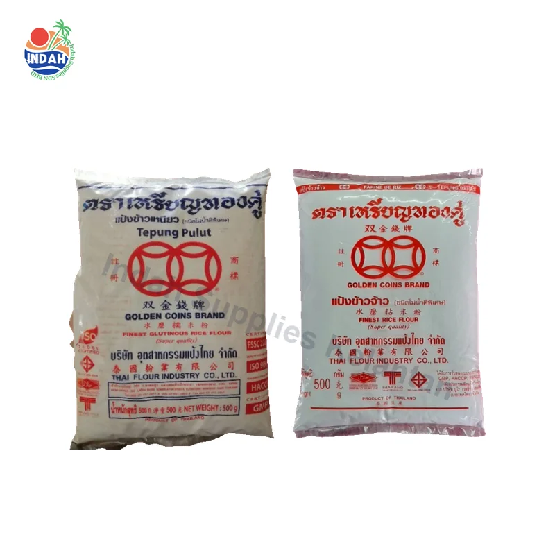 Tepung Pulut / Tepung Beras Golden Coin Cap Gelang 500g