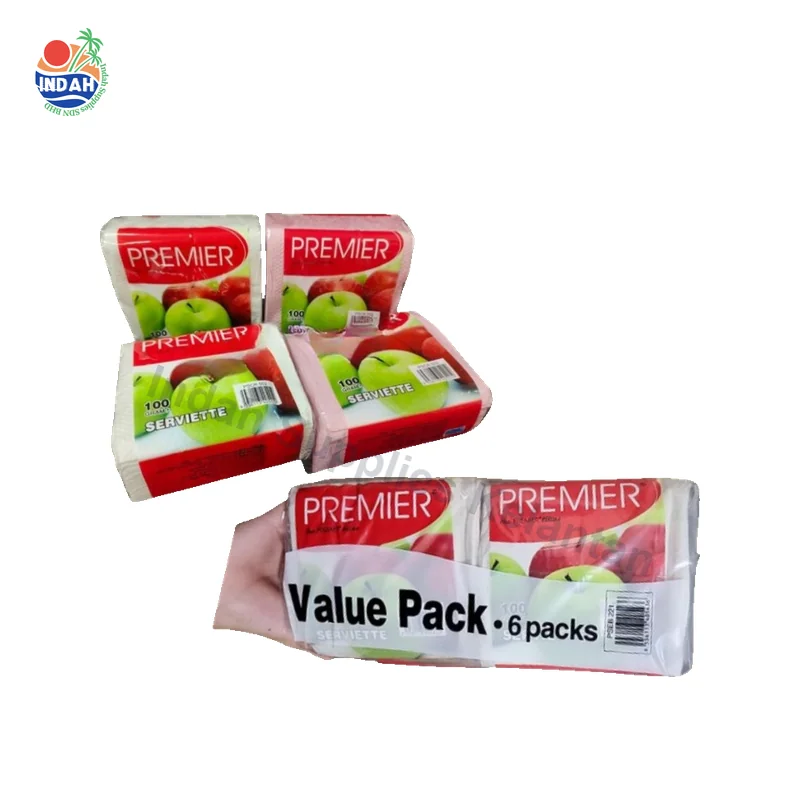 Tisu Lipat Premier 100gm — Indah Plastic Trading Kelantan
