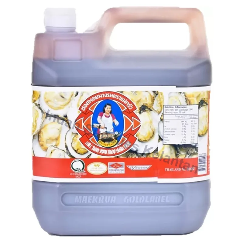 Tra Maekrua Sos Tiram Thai 4.5L — Indah Plastic Trading Kelantan
