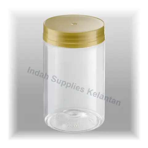Balang Plastik BINSEN BP0304 300ml (Mulut 63mm) — gambar 3
