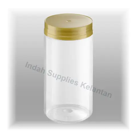 Balang Plastik BINSEN BP0602 600ml (Mulut 72mm) — gambar 3