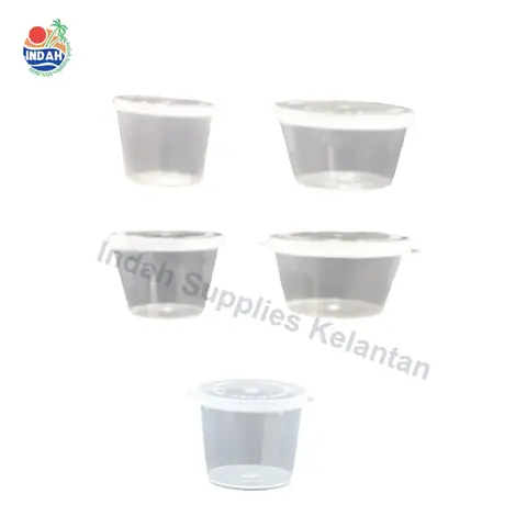 Bekas Sos 1oz 2oz 2.5oz 3.25oz [50pcs] Sauce Cup Container Cili Mayo