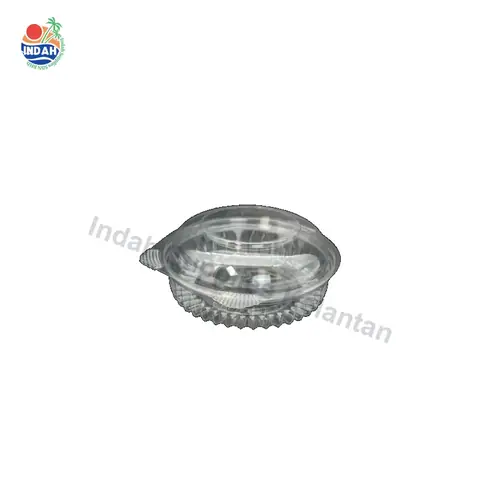 Mangkuk PET BENXON 66-20DL (20oz, lutsinar, penutup)