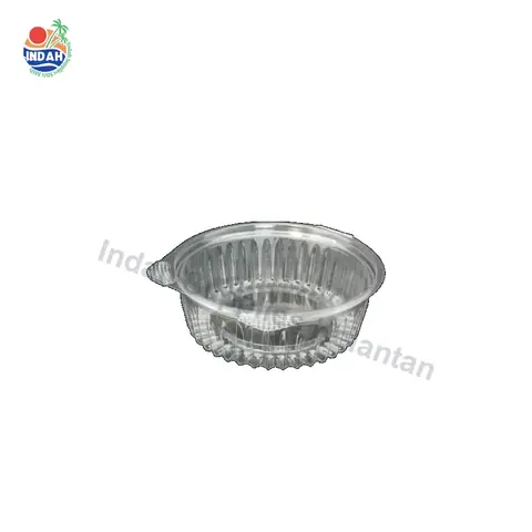 Mangkuk PET BENXON 66-24FL (24oz, lutsinar, penutup)