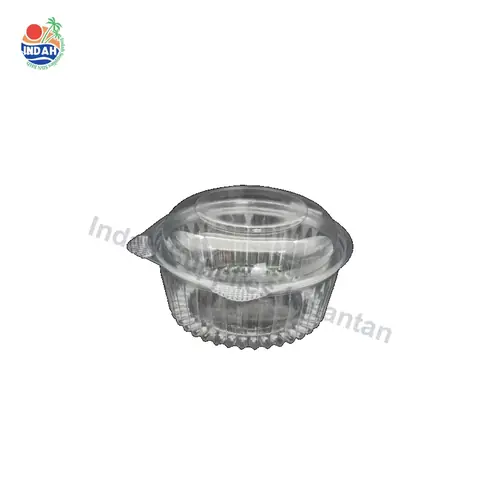 Mangkuk PET BENXON 66-32DL (32oz, lutsinar, penutup)