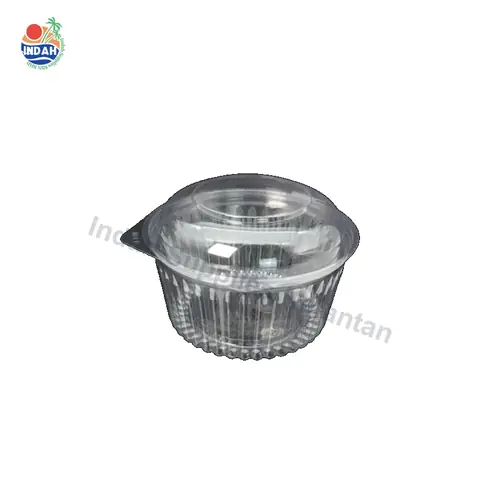Mangkuk PET BENXON 66-48DL (48oz, lutsinar, penutup)