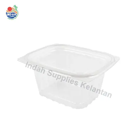 Bekas Buah & Sayur BENXON BX-16OZ (16oz, lutsinar) — gambar 3