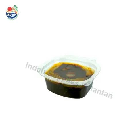 Bekas Makanan PET BENXON BX-4OZ (110ml, penutup) — gambar 2