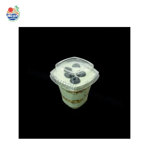 Cawan Bakeri PET BENXON BX-DS-7 (7oz, lutsinar) — gambar 5