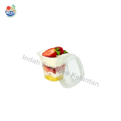 Cawan Bakeri PET BENXON BX-DS-7 (7oz, lutsinar) — gambar 2