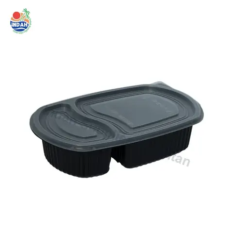 Kotak Makanan BENXON BX-LB-2C (hitam) — gambar 2