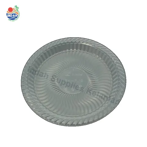 Pinggan PP 10 inci (Clear) BENXON BX-PL10 (30pcs/pkt)