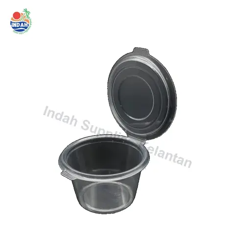 Bekas Makanan PET BENXON BX-S100 (100ml, penutup) — gambar 3