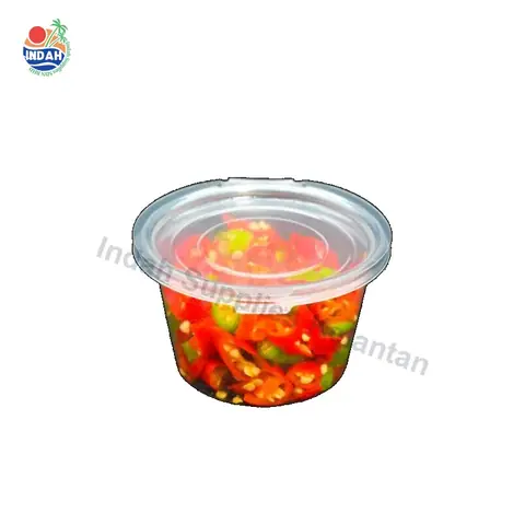 Bekas Makanan PET BENXON BX-S100 (100ml, penutup) — gambar 4