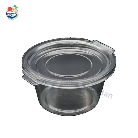 Bekas Makanan PET BENXON BX-S50 (50ml, penutup)